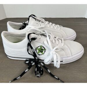 Converse One Star Pro Ox Monster Airbrush CONS White Shoes Men’s 10 A04142C